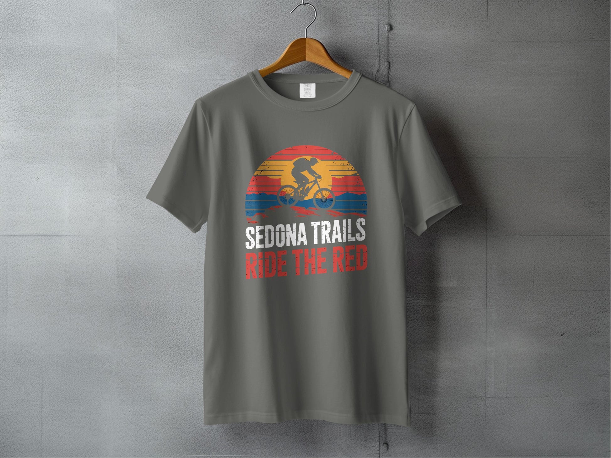 Sedona Trails Ride The Red Graphic T-shirt product type