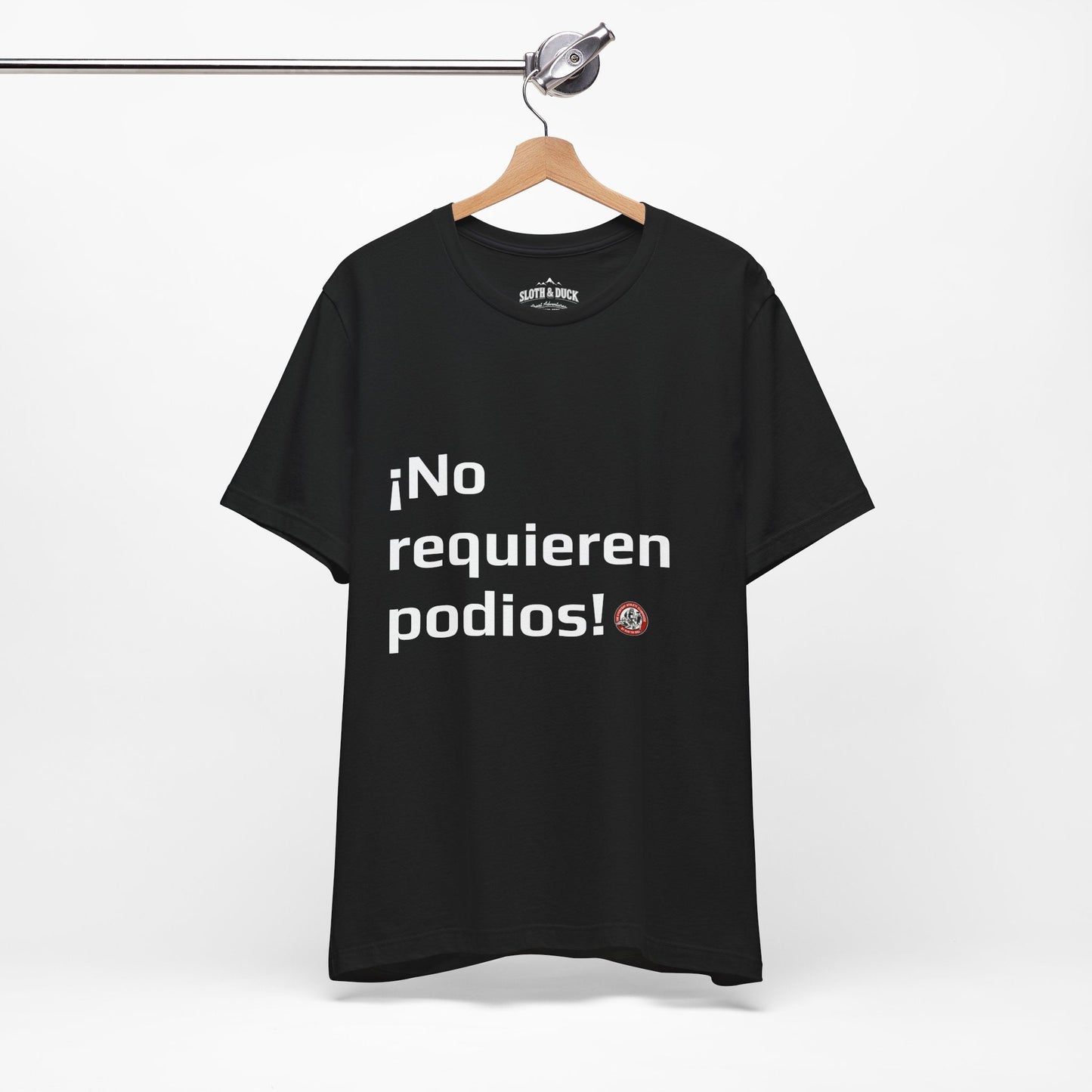 Camiseta diaria !No Requieren podios¡ - Pink - Sloth & Duck