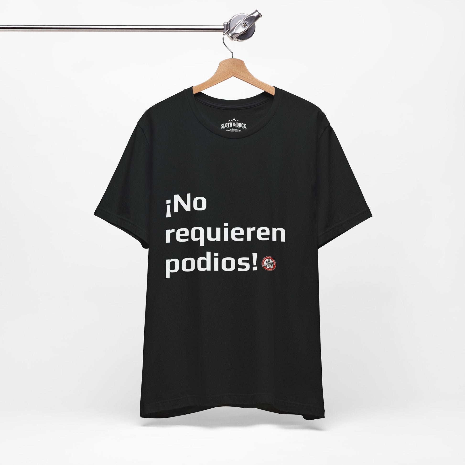 Camiseta diaria !No Requieren podios¡ - Pink - Sloth & Duck