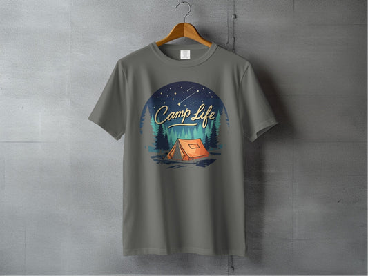 "Camp Life" T-Shirt - S - Sloth & Duck