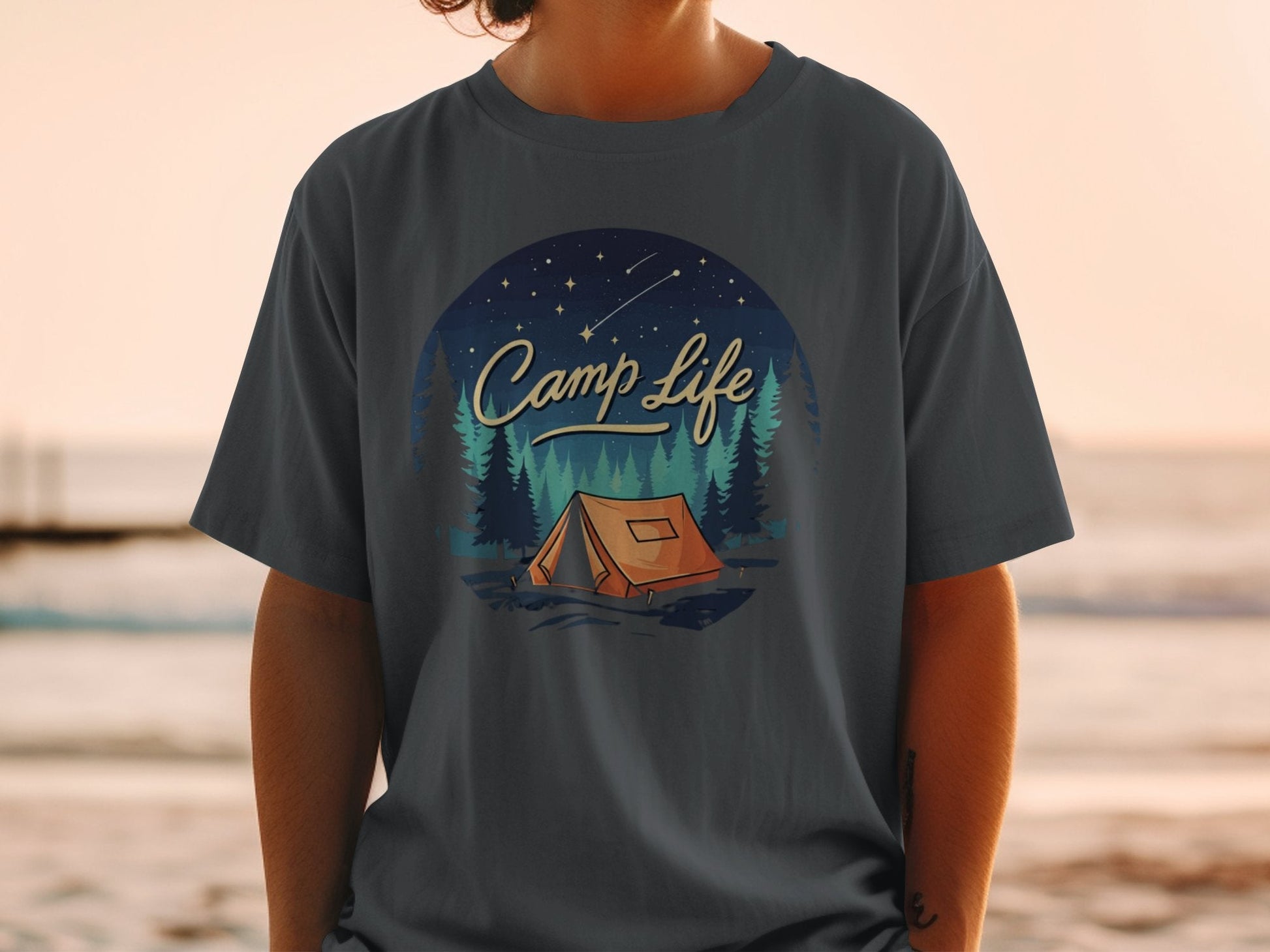 "Camp Life" T-Shirt - S - Sloth & Duck