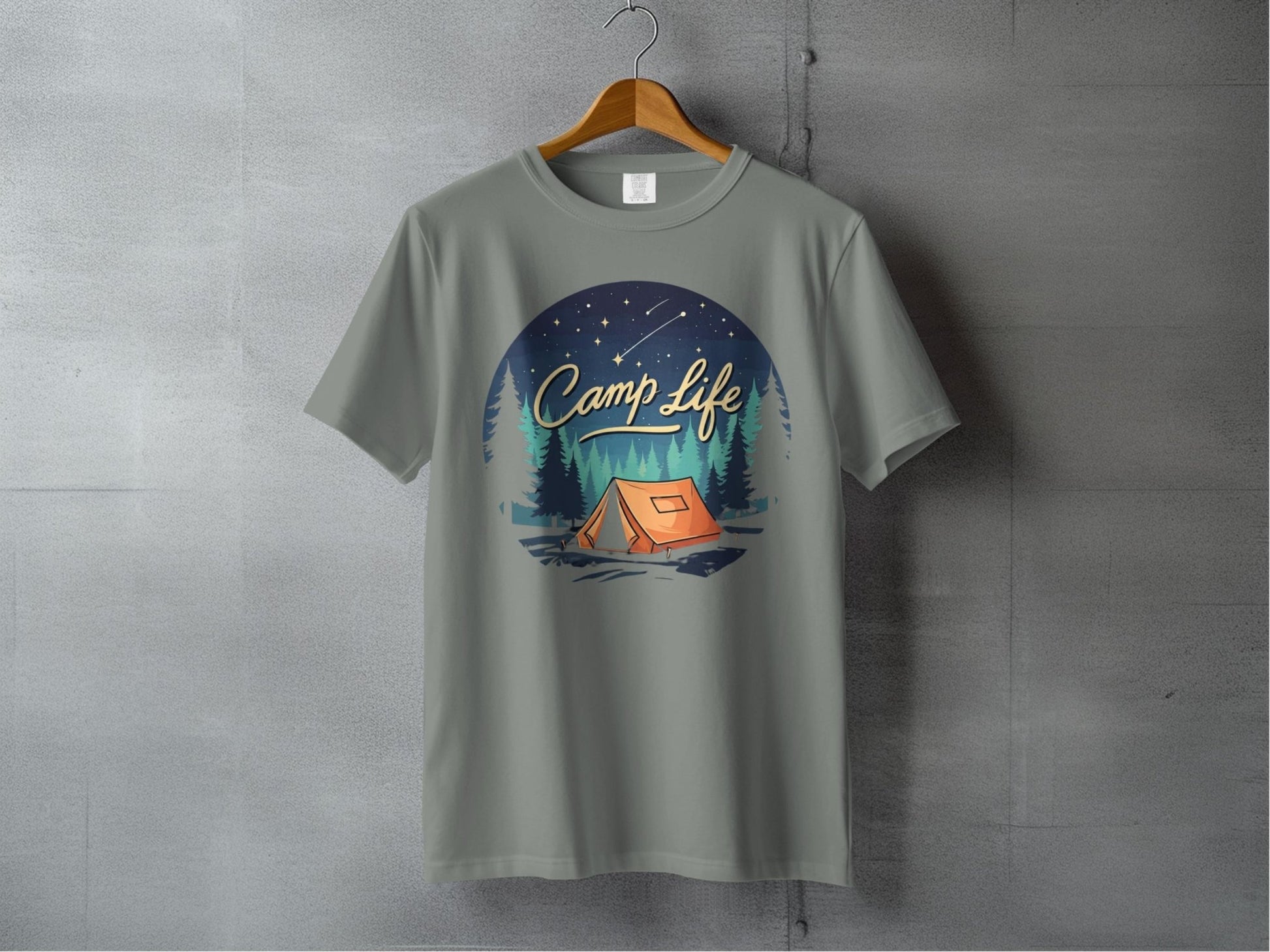 "Camp Life" T-Shirt - S - Sloth & Duck