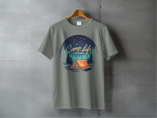 "Camp Life" T-Shirt - S - Sloth & Duck