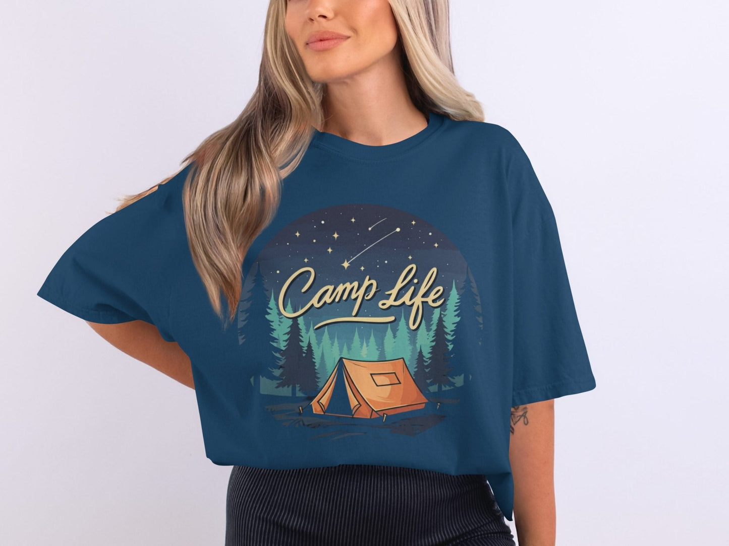 "Camp Life" T-Shirt - S - Sloth & Duck