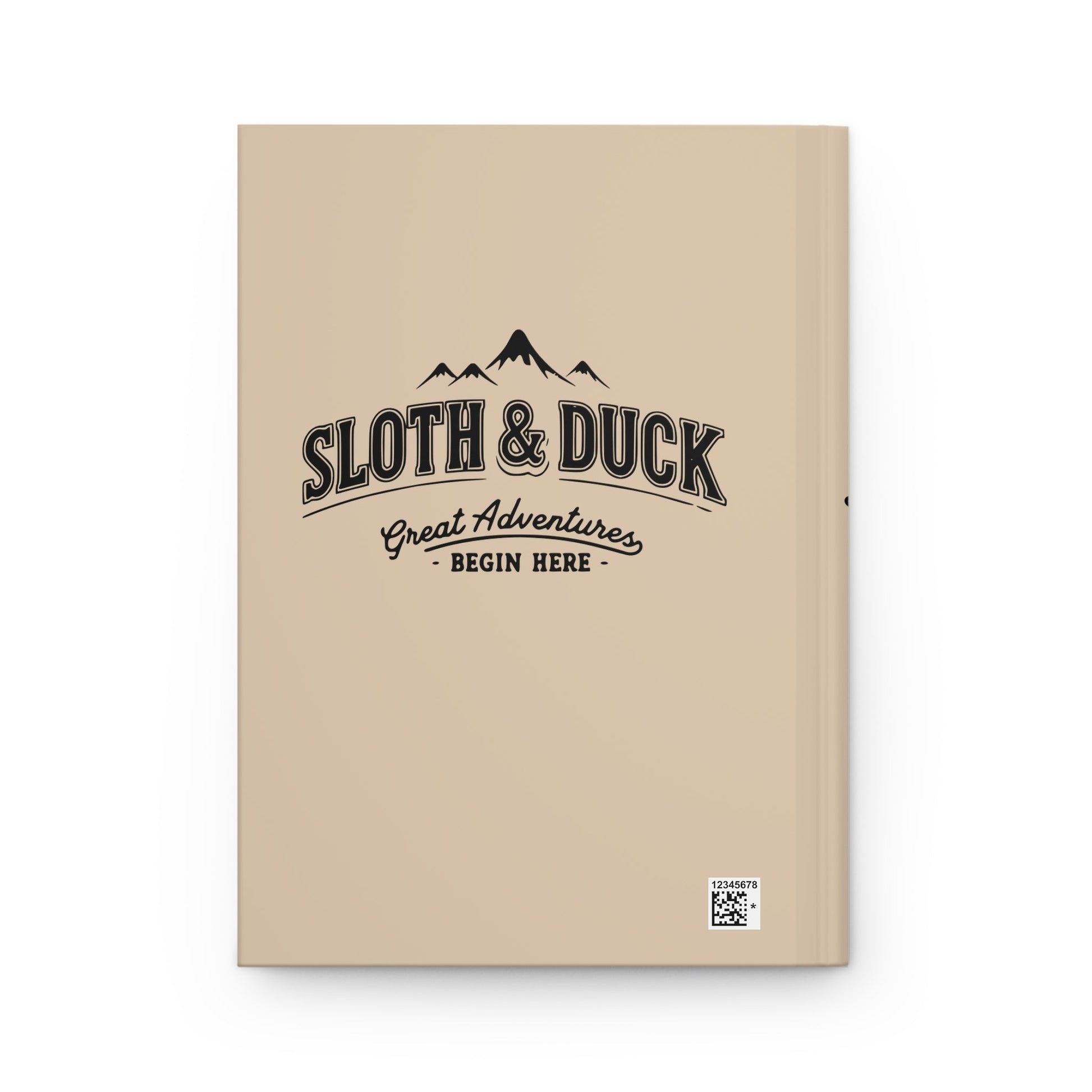 "Camping" Journal Personalized Hardcover Adventure Notebook - Journal - Sloth & Duck