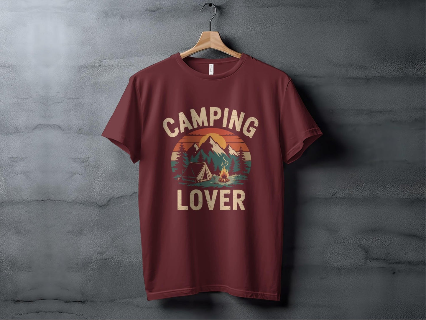 "Camping Lover" Adventure T-Shirt - XS - Sloth & Duck