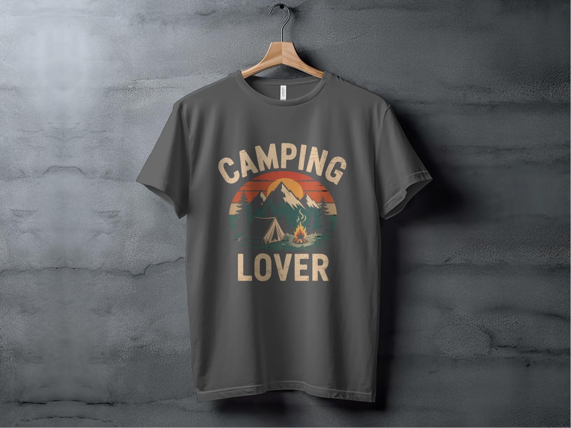 "Camping Lover" Adventure T-Shirt - XS - Sloth & Duck