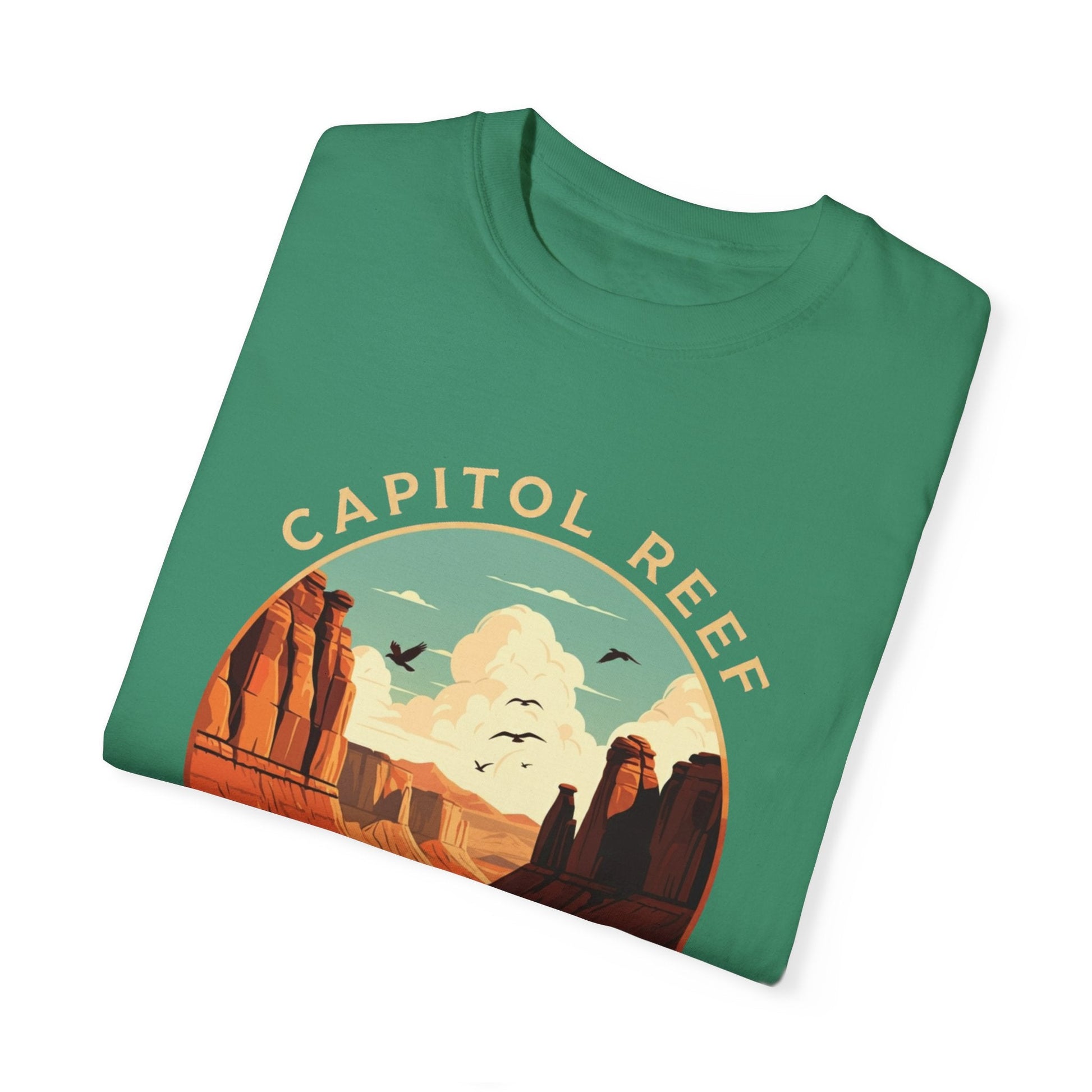 "Capitol Reef National Park" T-Shirt - Grass - Sloth & Duck