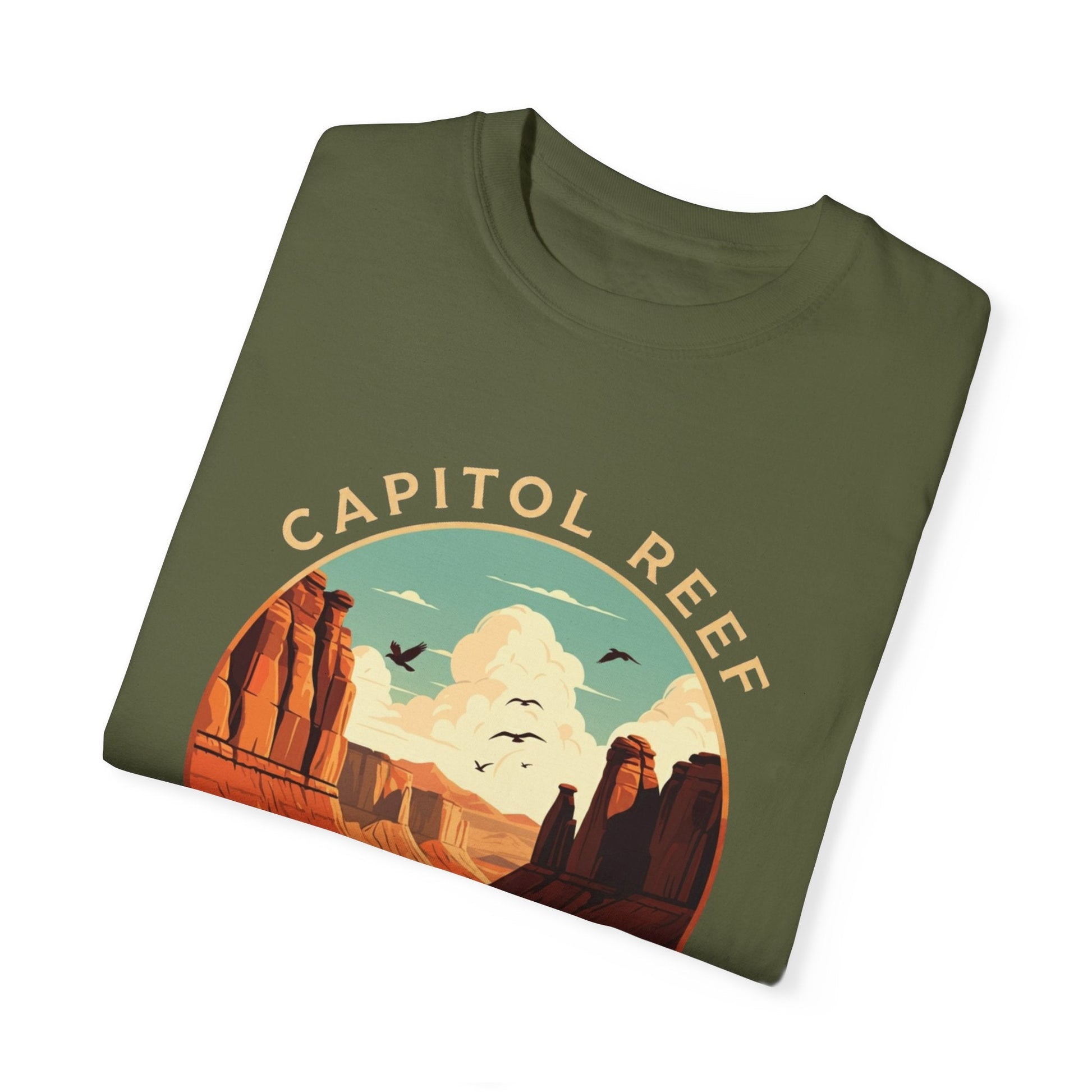 "Capitol Reef National Park" T-Shirt - Hemp - Sloth & Duck