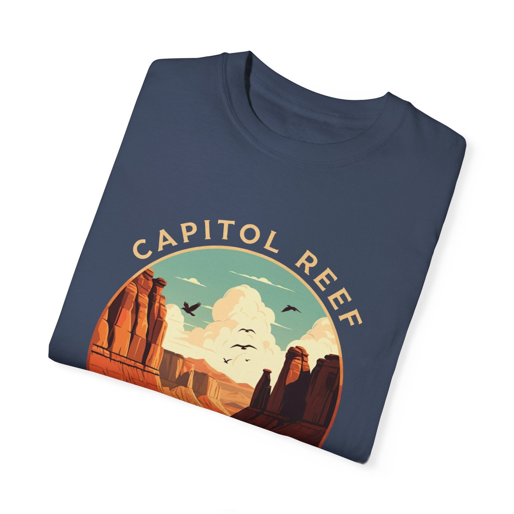 "Capitol Reef National Park" T-Shirt - Midnight - Sloth & Duck