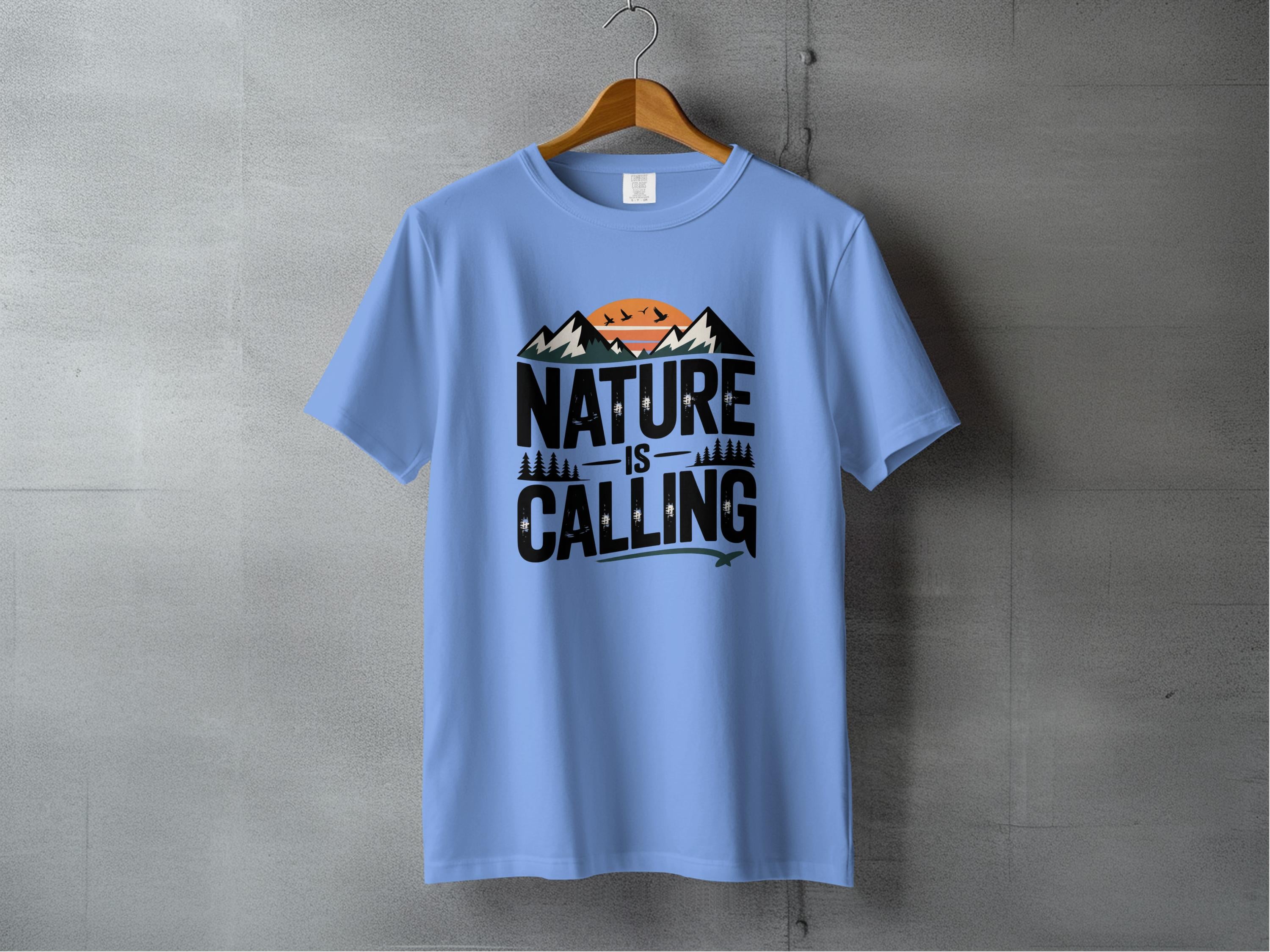 Nature Is Calling Graphic Printed T-shirt product type