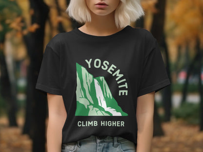 Climb Higher Yosemite National Park T-Shirt - S - Sloth & Duck