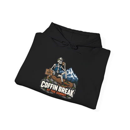 Coffin Break Mountain Pullover Hoodie -S - Sloth & Duck