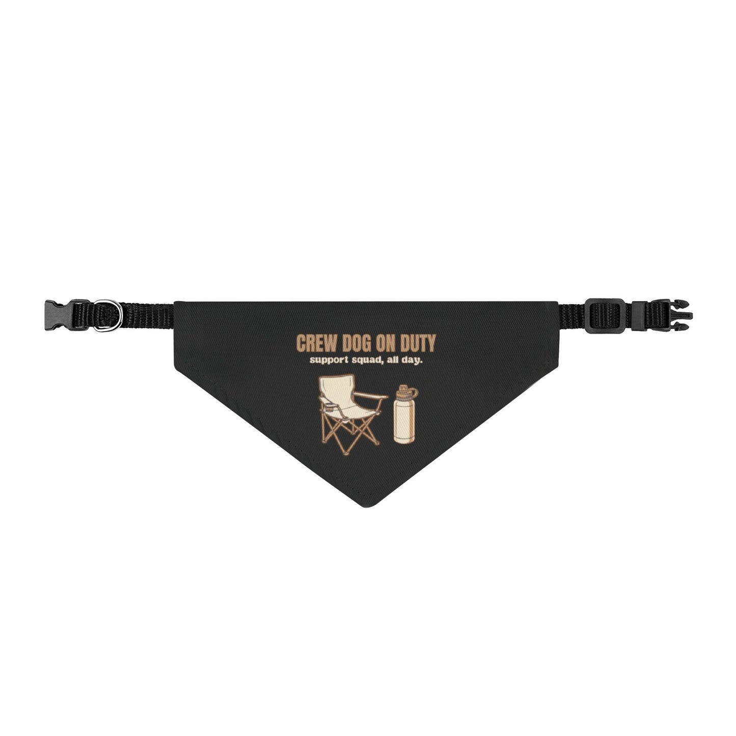 Crew Dog on Duty Pet Bandana -S - Sloth & Duck
