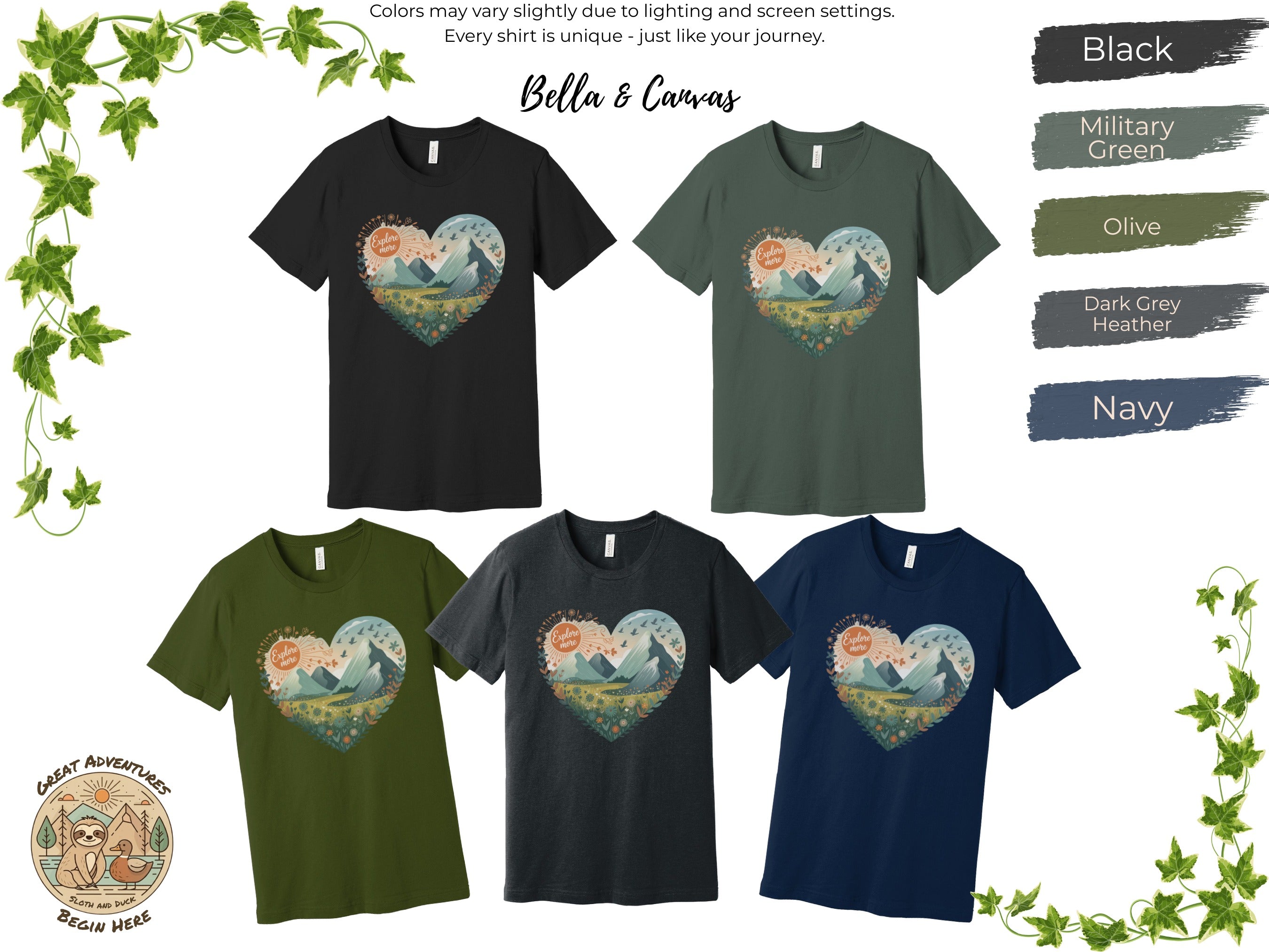 Adventures Design Graphic Short Sleeve T-Shirt product