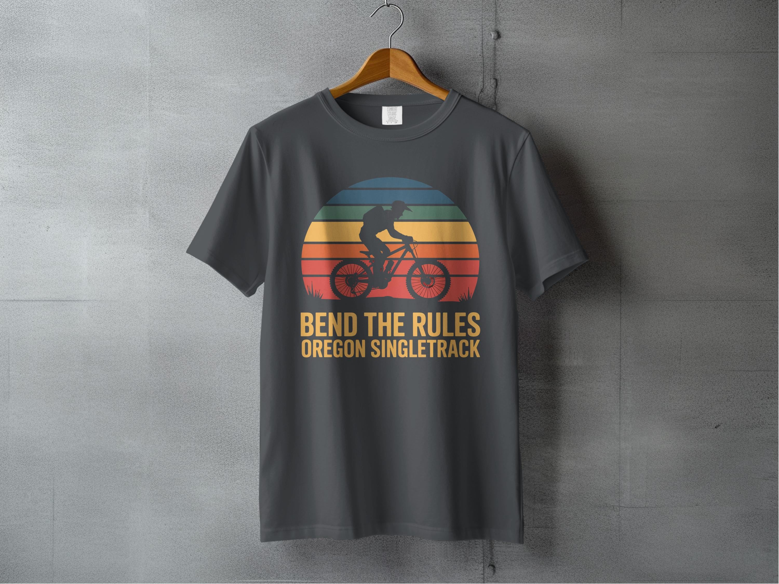 Bend The Rules Oregon Singletrack T-Shirt product