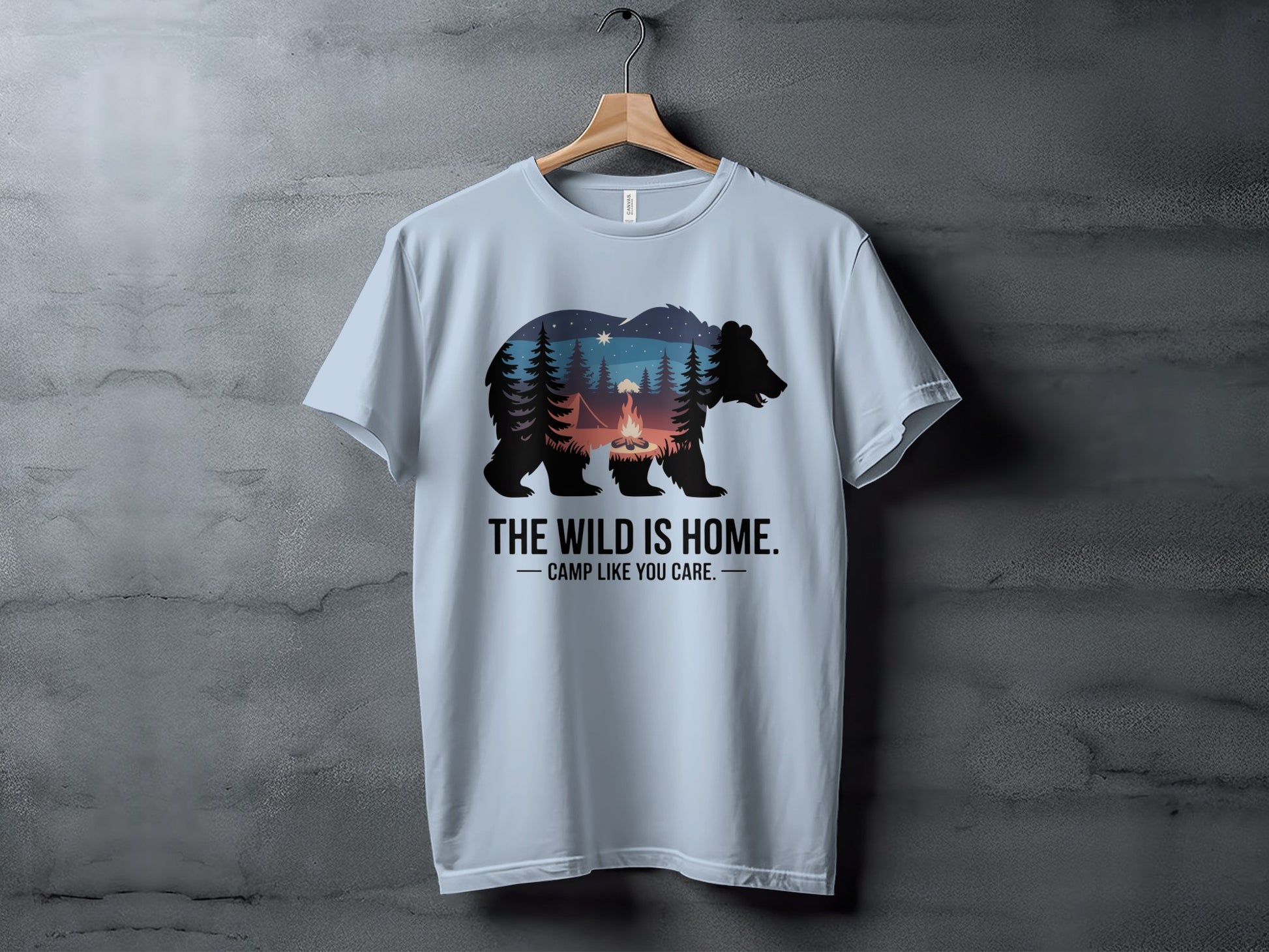 The Wild is Home Camp Like You Care T-shirt product