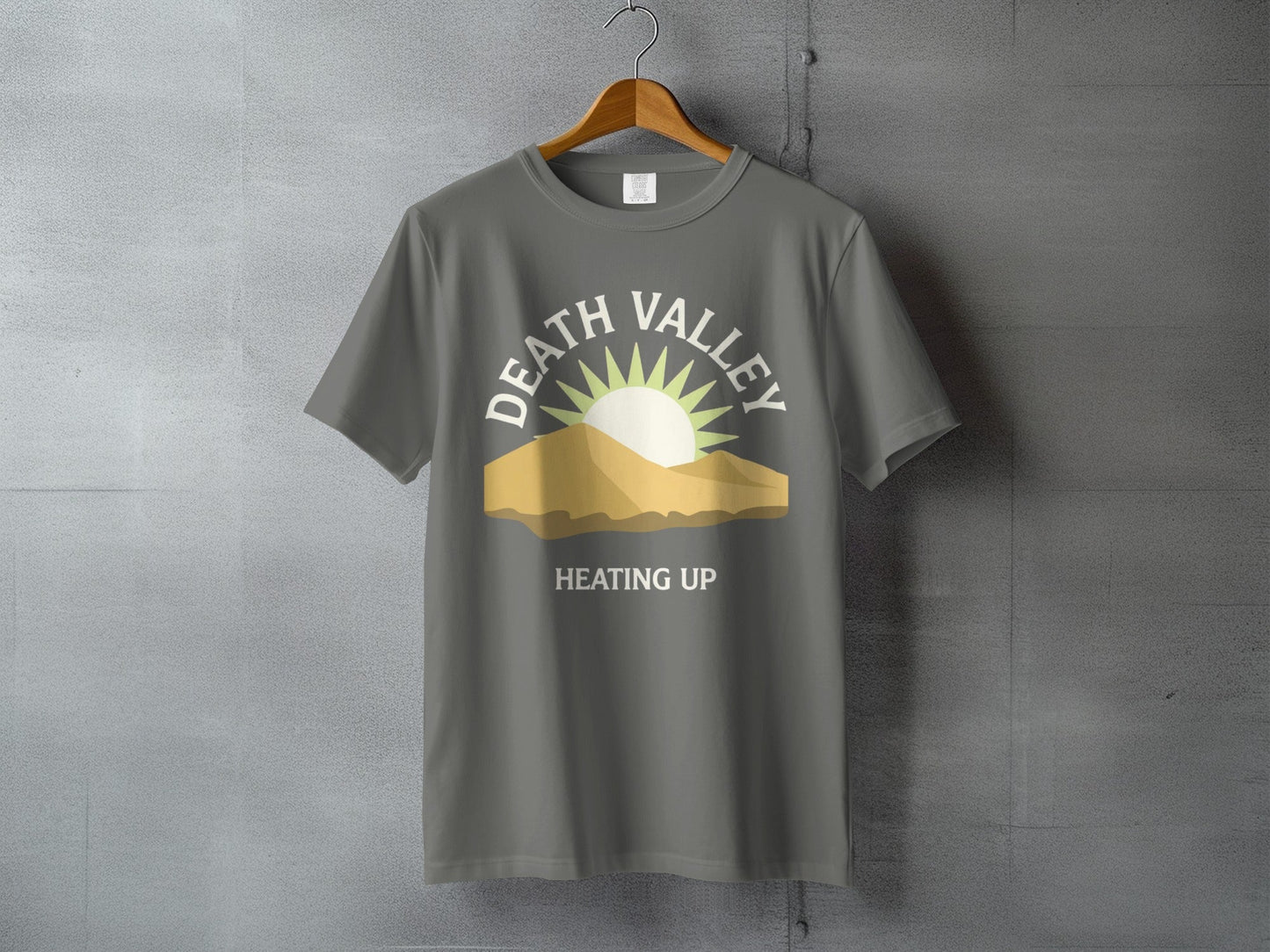 Death Valley 'Heating Up' Desert T-Shirt - S - Sloth & Duck
