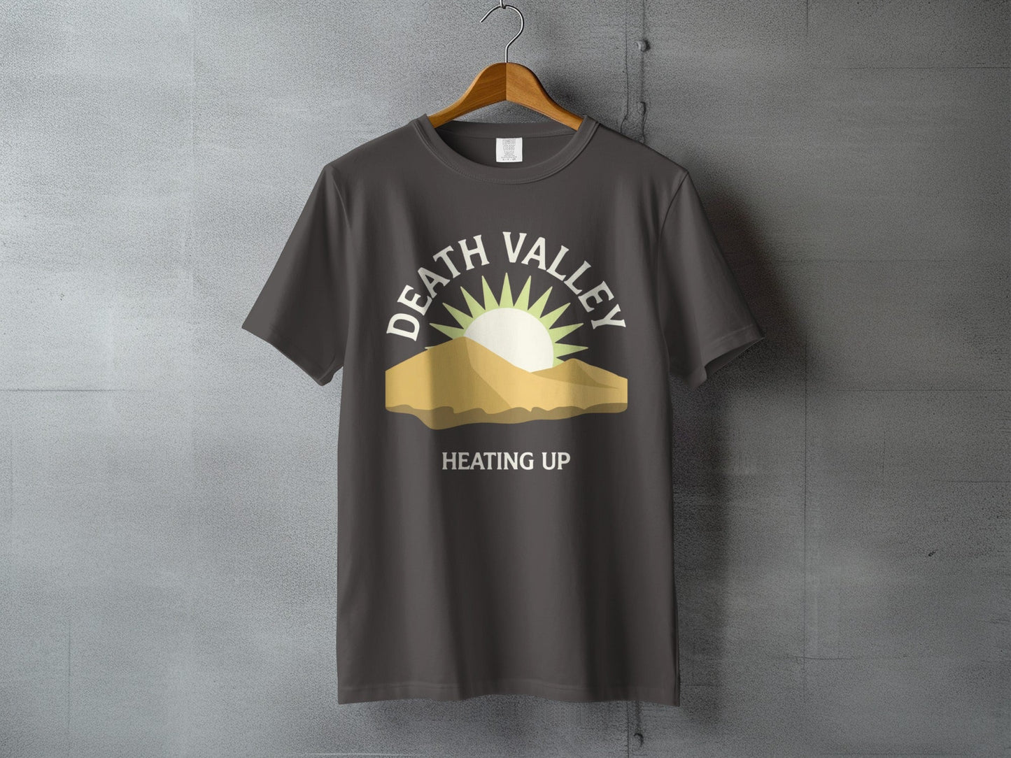 Death Valley 'Heating Up' Desert T-Shirt - S - Sloth & Duck