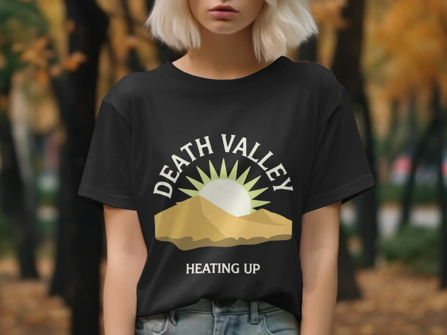 Death Valley 'Heating Up' Desert T-Shirt - S - Sloth & Duck