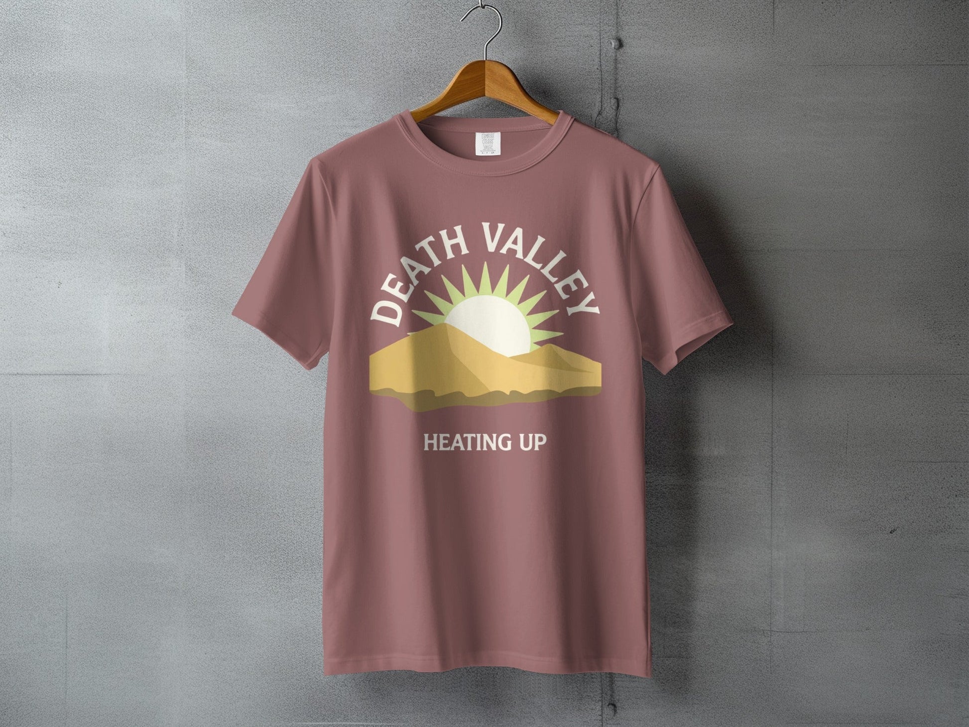 Death Valley 'Heating Up' Desert T-Shirt - S - Sloth & Duck