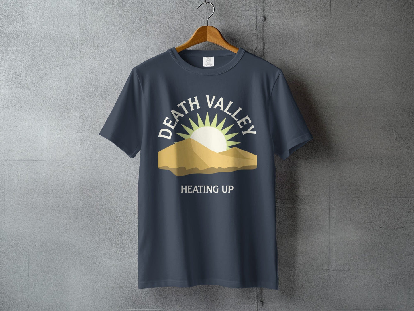 Death Valley 'Heating Up' Desert T-Shirt - S - Sloth & Duck