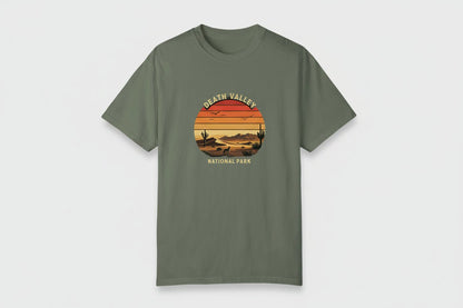 "Death Valley National Park" T-Shirt - Black - Sloth & Duck