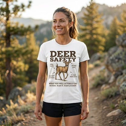 Deer Safety T-Shirt - S - Sloth & Duck