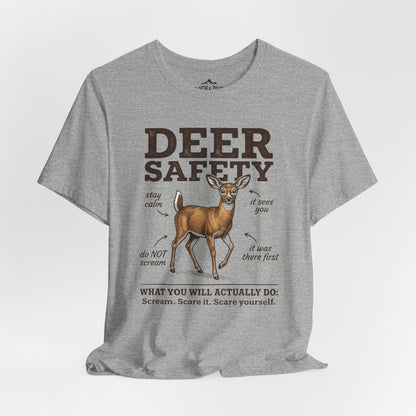 Deer Safety T-Shirt - S - Sloth & Duck