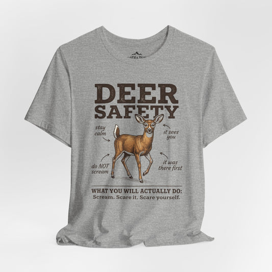 Deer Safety T-Shirt - S - Sloth & Duck