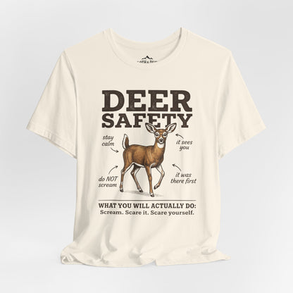 Deer Safety T-Shirt - M - Sloth & Duck