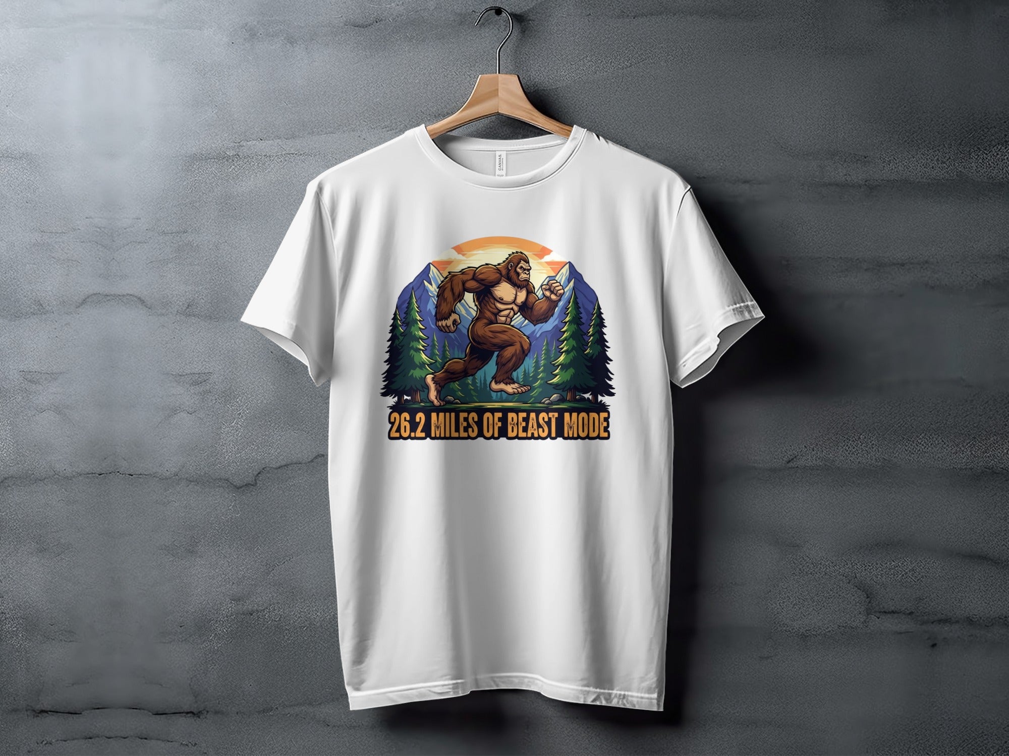 26.2 Miles of Beast Mode Graphic T-shirt