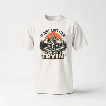Dirt Ain't Flyin' Trail Runner T-Shirt - S - Sloth & Duck