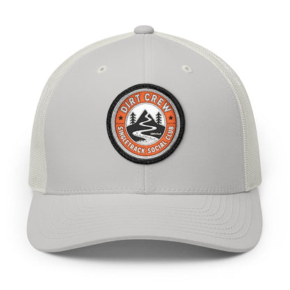 Dirt Crew Embroidered Trucker Hat - Circle - Sloth & Duck