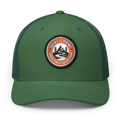 Dirt Crew Embroidered Trucker Hat - Circle - Sloth & Duck