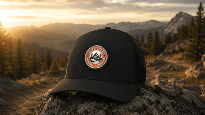 Dirt Crew Embroidered Trucker Hat - Circle - Sloth & Duck