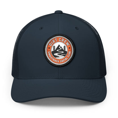 Dirt Crew Embroidered Trucker Hat - Circle - Sloth & Duck