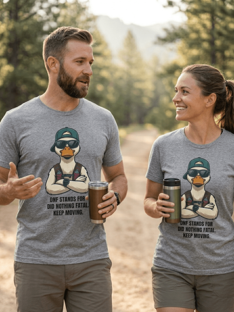DNF Did Nothing Fatal - Duck Tee - S - Sloth & Duck