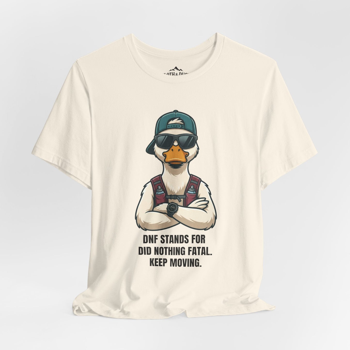 DNF Did Nothing Fatal - Duck Tee - M - Sloth & Duck