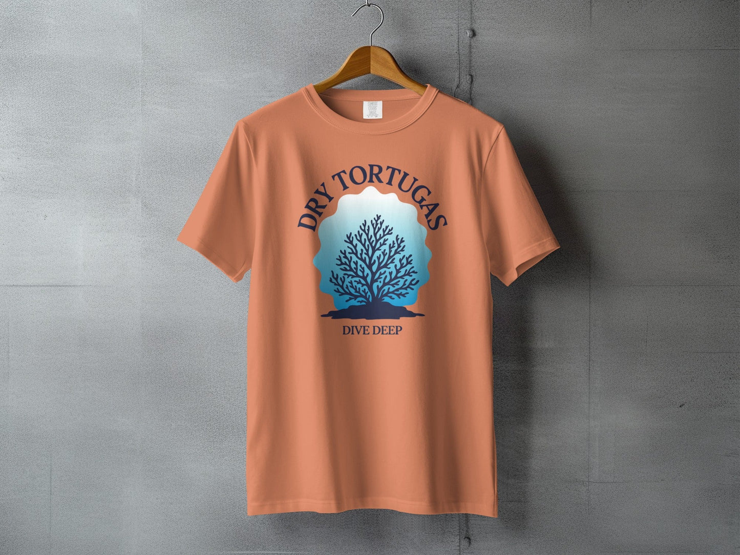 Dry Tortugas National Park Coral Depths T-Shirt - S - Sloth & Duck