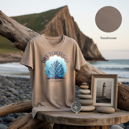 Dry Tortugas National Park Coral Depths T-Shirt - S - Sloth & Duck