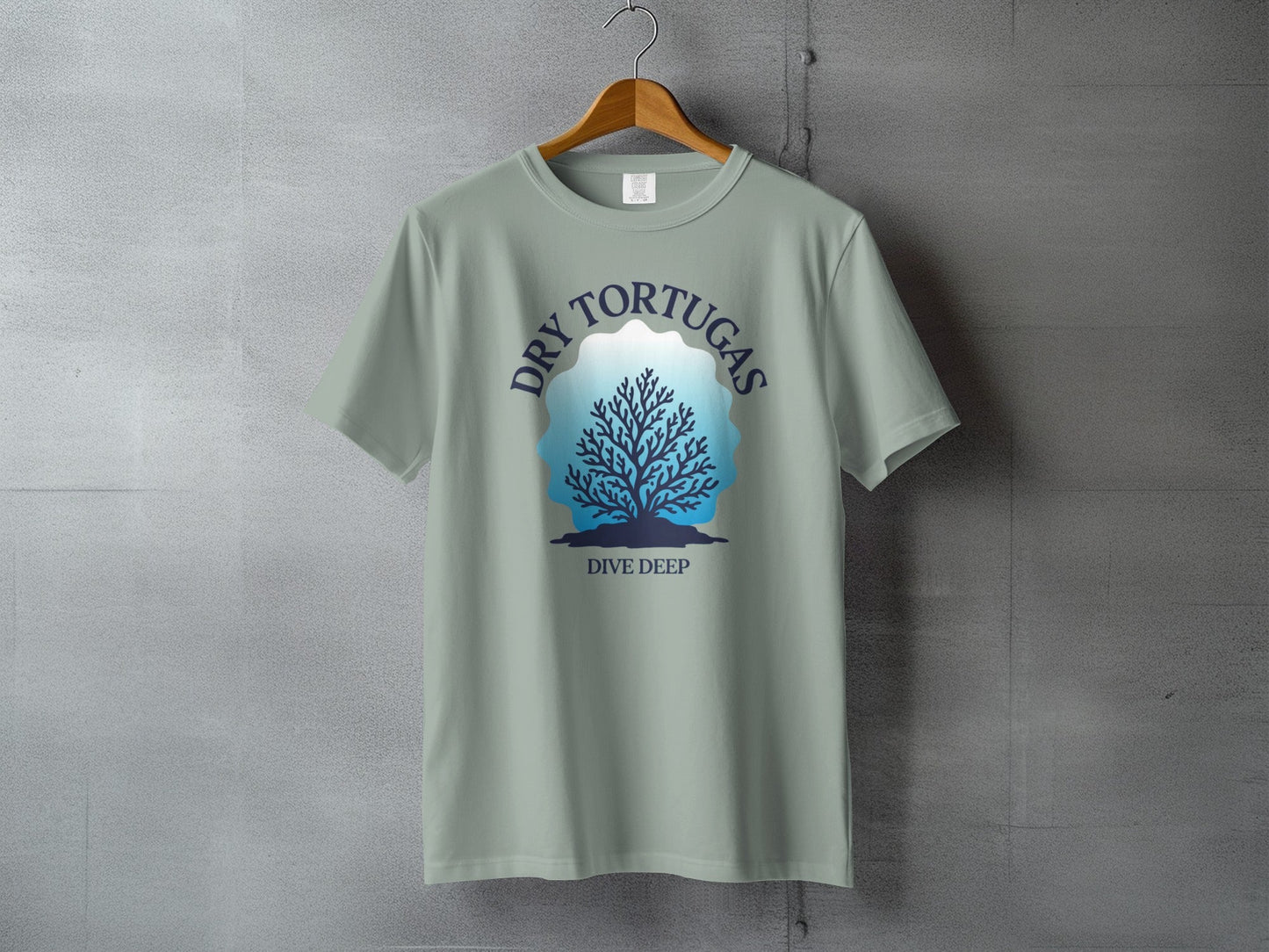 Dry Tortugas National Park Coral Depths T-Shirt - S - Sloth & Duck