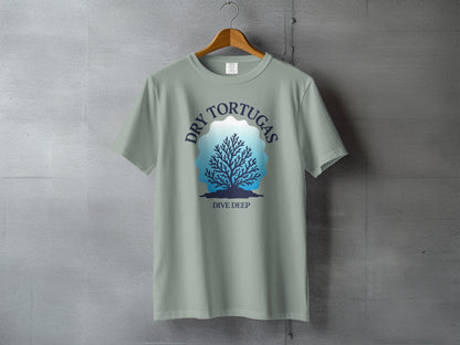 Dry Tortugas National Park Coral Depths T-Shirt - S - Sloth & Duck