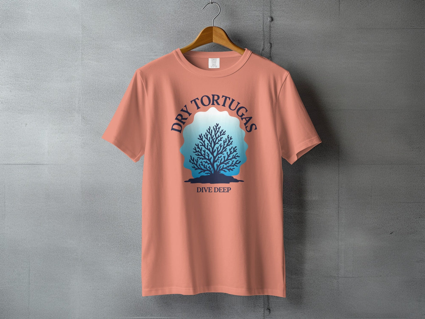 Dry Tortugas National Park Coral Depths T-Shirt - S - Sloth & Duck