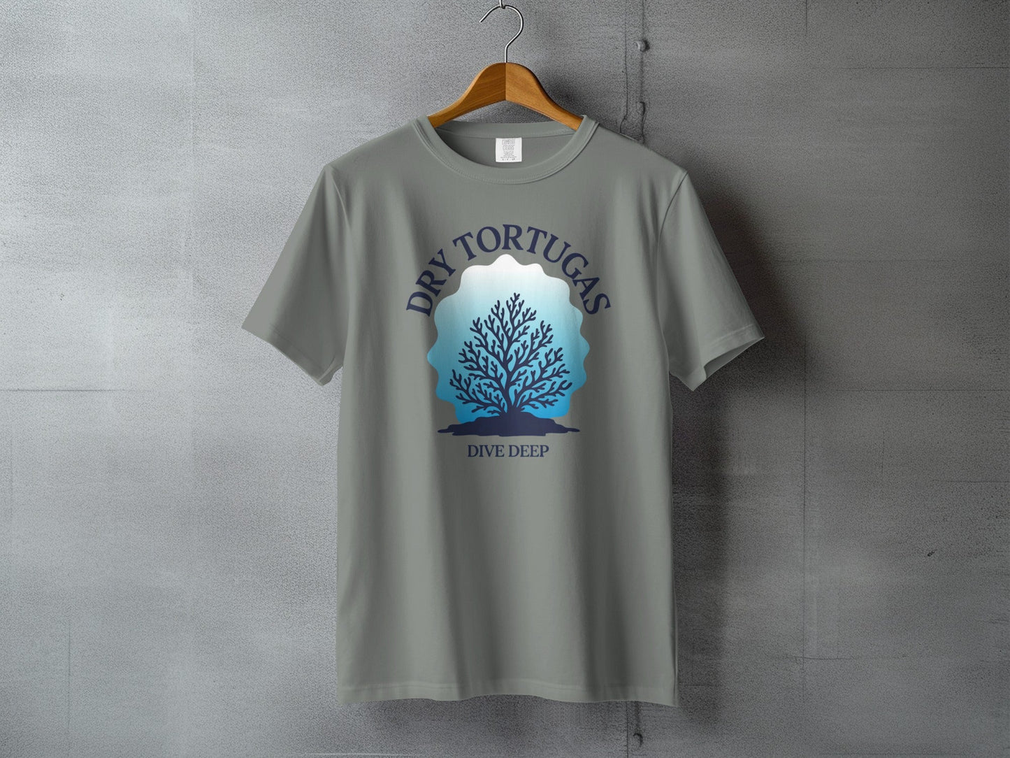 Dry Tortugas National Park Coral Depths T-Shirt - S - Sloth & Duck