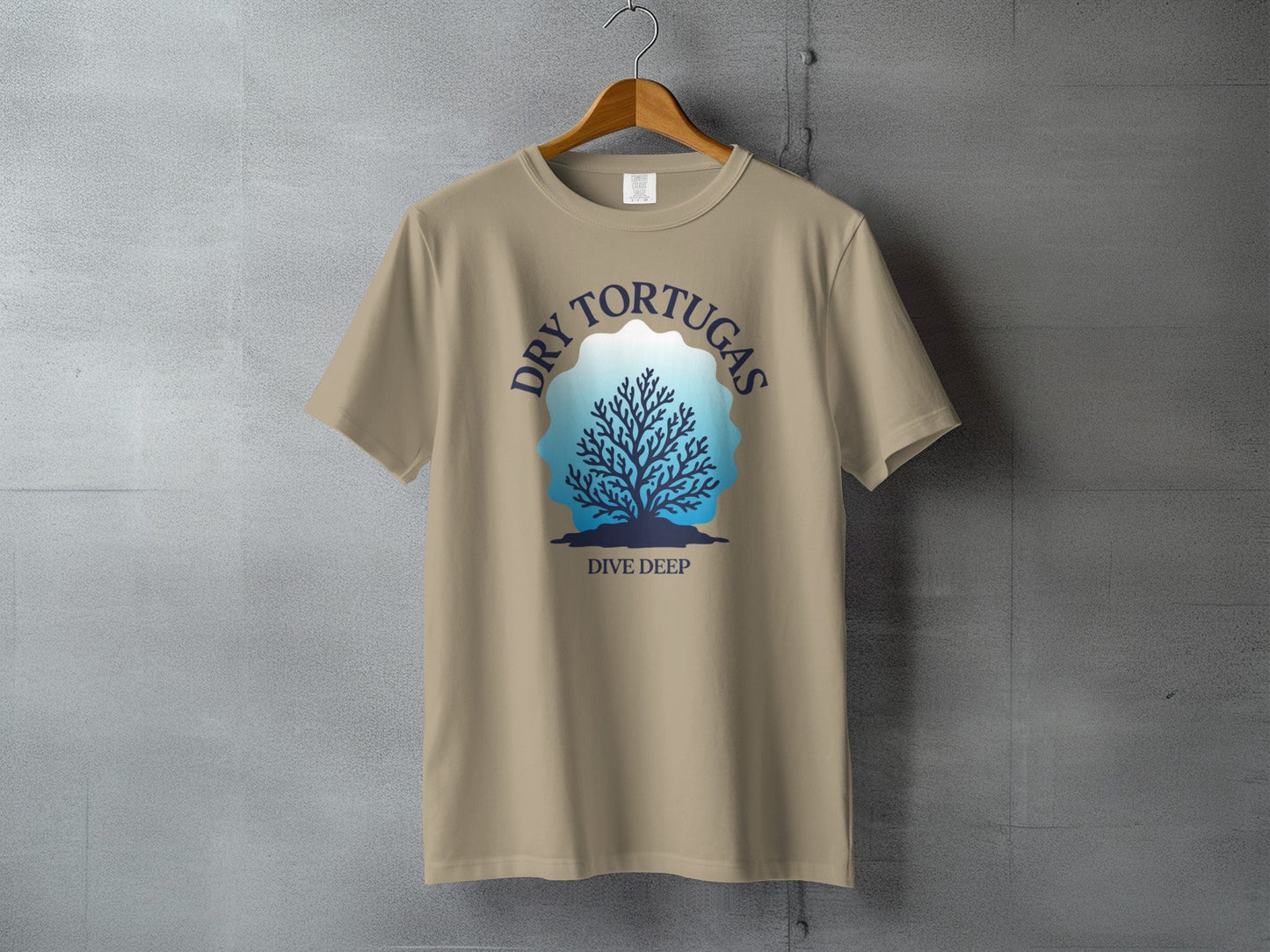 Dry Tortugas National Park Coral Depths T-Shirt - S - Sloth & Duck