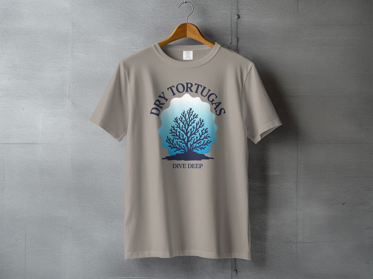 Dry Tortugas National Park Coral Depths T-Shirt - S - Sloth & Duck
