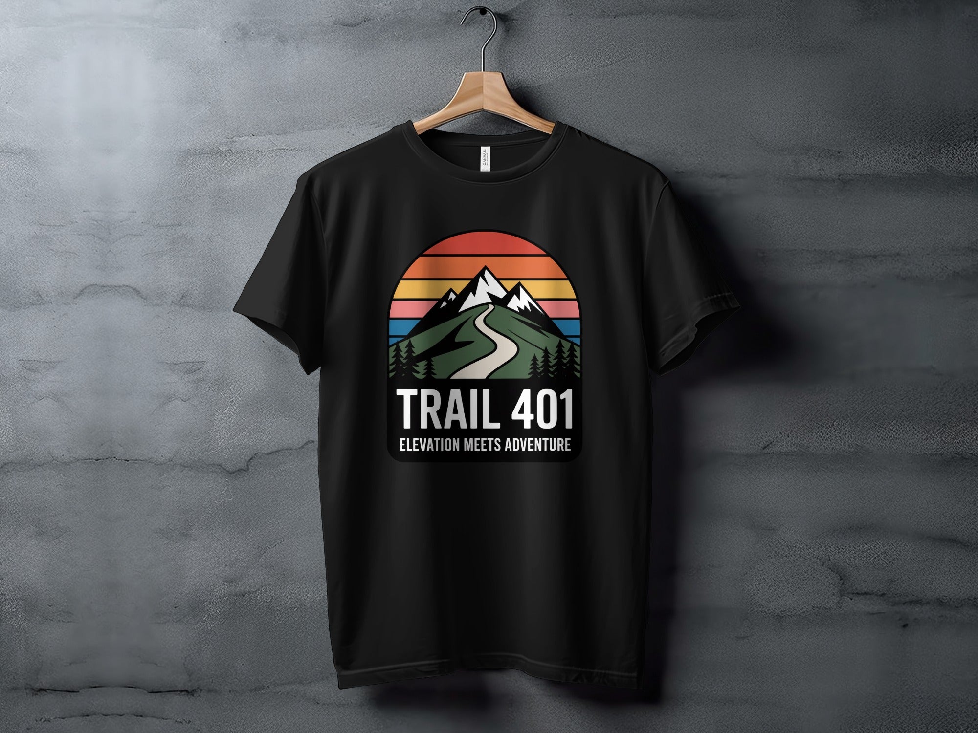 Trail 401 Elevation Meets Adventure T-shirt
