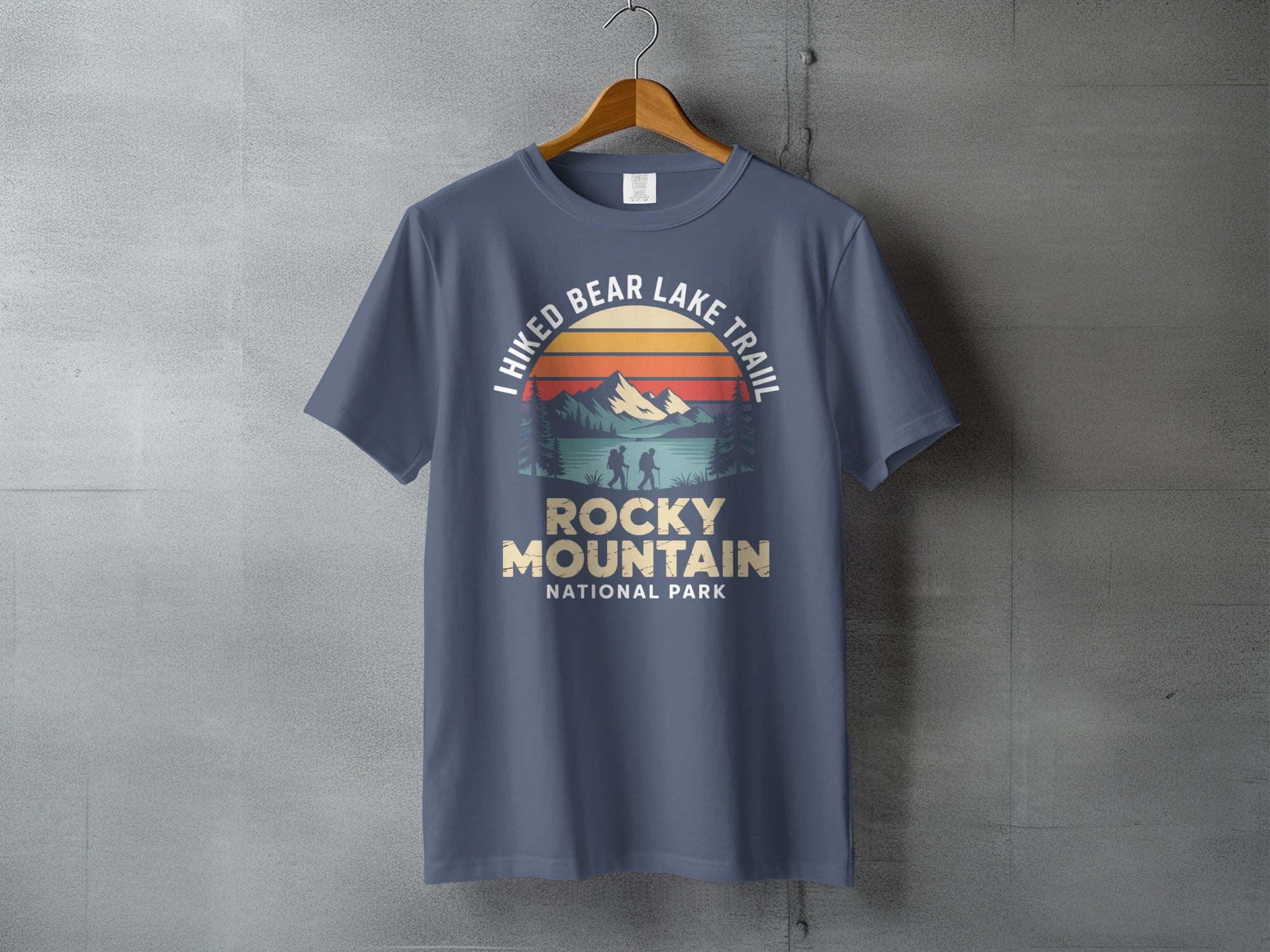 I Hiked Bear Lake Trail Rocky Mountain t-shirt product