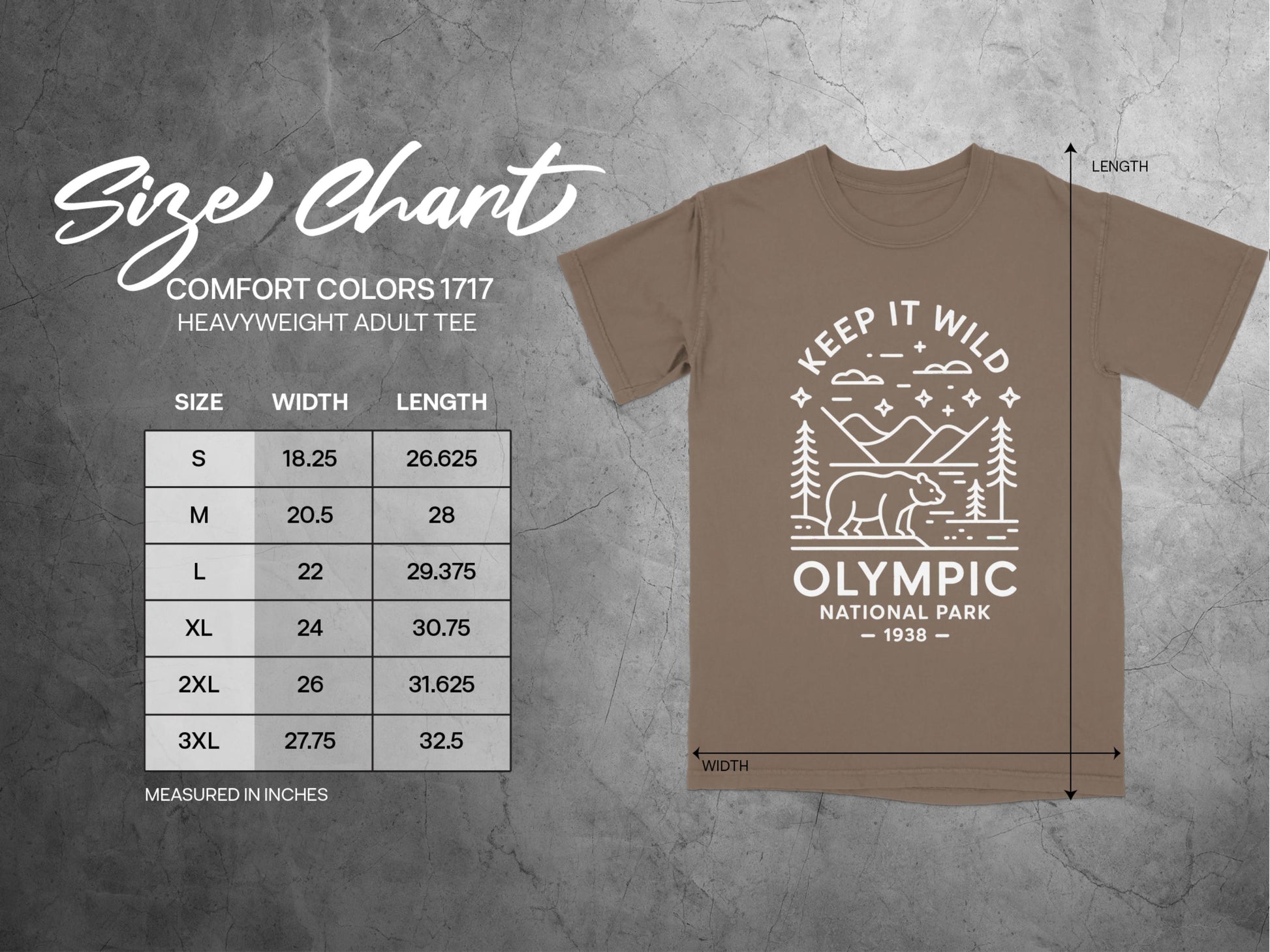 Keep It Wild Olympic National Park product type